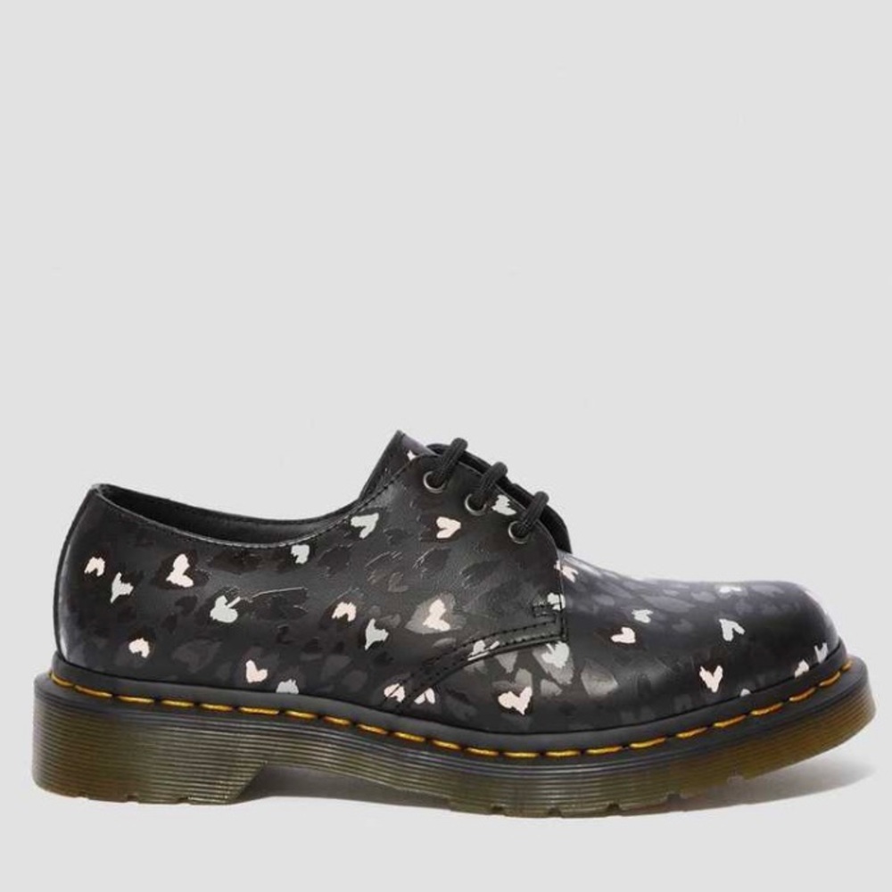 Dr Martens 1461 Wild Hearts Chaos Leather Oxfords